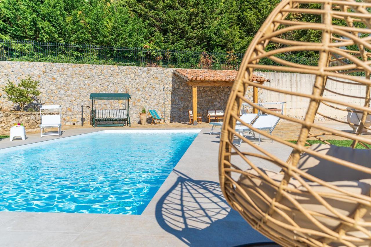 Villa Romitello Con Piscina Total Relax Borgetto Kültér fotó